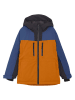 Color Kids Ski-/ Snowboardjacke in Schwarz/ Blau/ Orange
