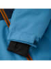 Color Kids Ski-/ Snowboardjacke in Orange/ Blau/ Hellblau