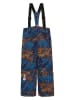 Color Kids Ski-/ Snowboardhose in Blau/ Orange