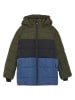 Color Kids Ski-/ Snowboardjacke in Khaki/ Blau