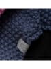 Color Kids Muts met pompon oranje/paars/donkerblauw