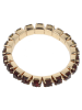Otazu Vergulde ring met Swarovski-kristallen