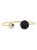Otazu Vergold. Armspange mit Swarovski Kristall