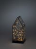 Konstsmide Decoratieve ledlamp zwart - (B)11 x (H)24,5 x (D)5 cm