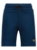 Messi Sweatshorts in Dunkelblau/ Weiß