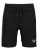 Messi Sweatshorts in Schwarz/ Weiß