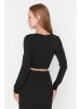 trendyol Top in Schwarz