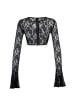 trendyol Bluse in Beige/ Schwarz