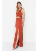 trendyol Kleid in Hellbraun