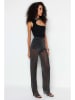 trendyol Hose in Schwarz