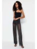 trendyol Hose in Schwarz