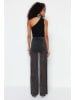 trendyol Hose in Schwarz