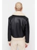 trendyol Übergangsjacke in Schwarz/ Creme