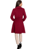 Heine Tussenmantel bordeaux