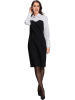 Heine Kleid in Schwarz/ Weiß