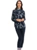 Heine Bluse in Blau/ Schwarz