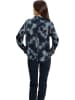 Heine Bluse in Blau/ Schwarz