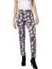 Heine Marlenehose in Grau/ Lila
