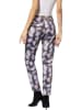Heine Marlenehose in Grau/ Lila