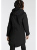 Jack Wolfskin Parka funkcyjna "Winter Village" w kolorze czarnym