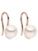 PURELEI Rosévergold. Ohrhänger "Pure Pearl" mit Süßwasserzuchtperlen