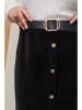Curvy Lady Rock in Schwarz