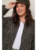 Curvy Lady Übergangsjacke in Khaki