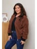 Curvy Lady Blouson bruin