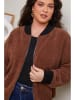 Curvy Lady Blouson bruin