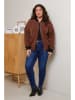Curvy Lady Blouson bruin