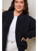 Curvy Lady Blouson in Schwarz