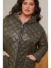 Curvy Lady Steppjacke in Khaki