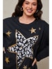 Curvy Lady Longsleeve in Schwarz