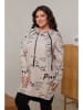 Curvy Lady Hoodiejurk beige