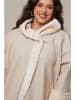 Curvy Lady Wintermantel in Beige