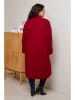 Curvy Lady Tussenmantel rood