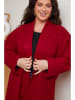 Curvy Lady Tussenmantel rood