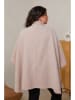 Curvy Lady Poncho in Beige