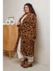 Curvy Lady Tussenmantel bruin