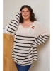 Curvy Lady Pullover in Beige