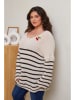Curvy Lady Pullover in Beige