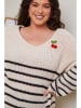 Curvy Lady Pullover in Beige