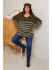 Curvy Lady Pullover in Khaki