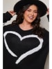 Curvy Lady Pullover in Schwarz