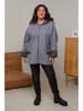 Curvy Lady Übergangsjacke in Grau