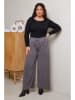 Curvy Lady Cordhose in Grau