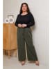 Curvy Lady Corduroybroek kaki
