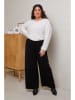 Curvy Lady Cordhose in Schwarz