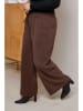 Curvy Lady Cordhose in Dunkelbraun