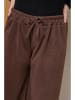 Curvy Lady Cordhose in Dunkelbraun